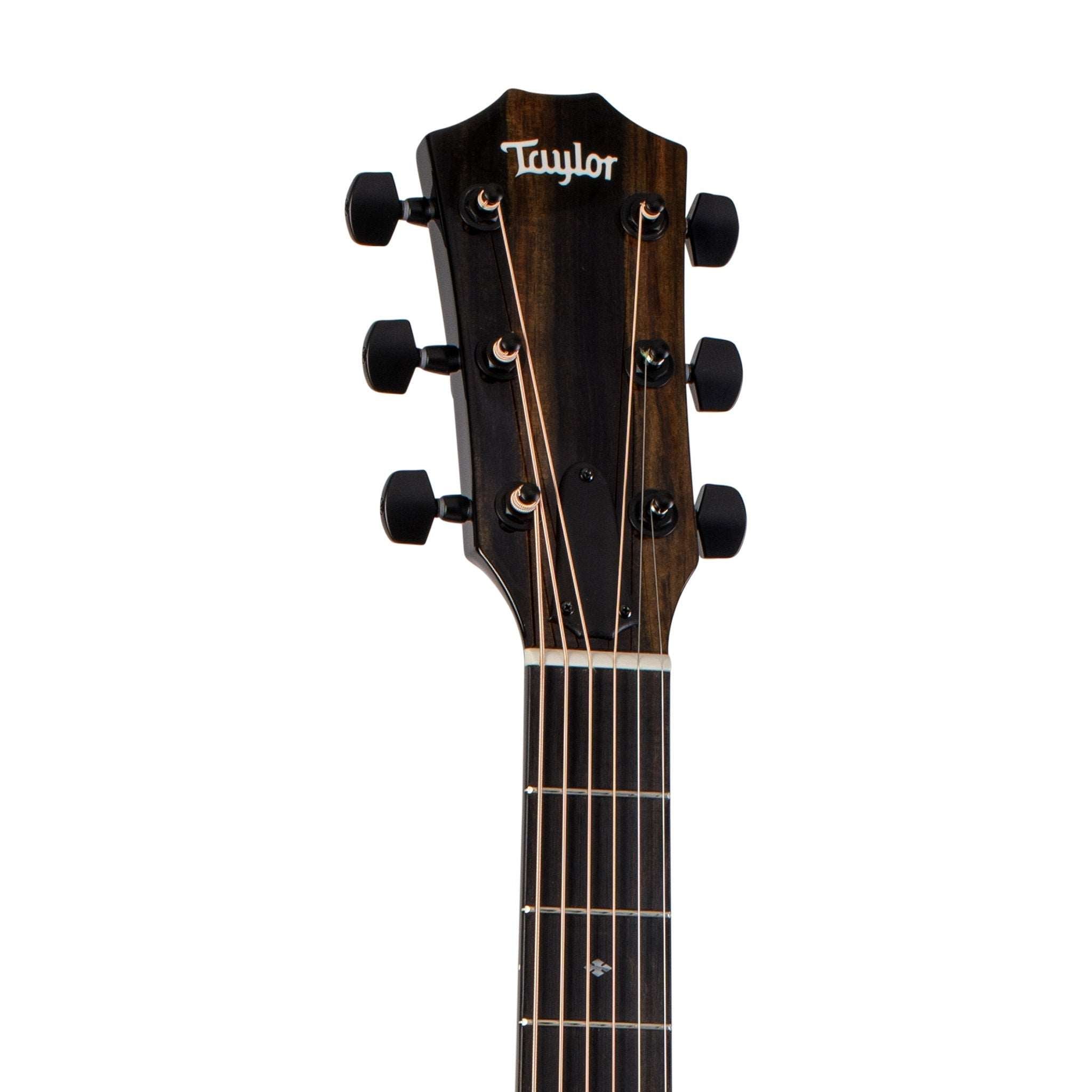 Taylor 214ce Deluxe Grand Auditorium Acoustic Guitar, Trans Grey Top