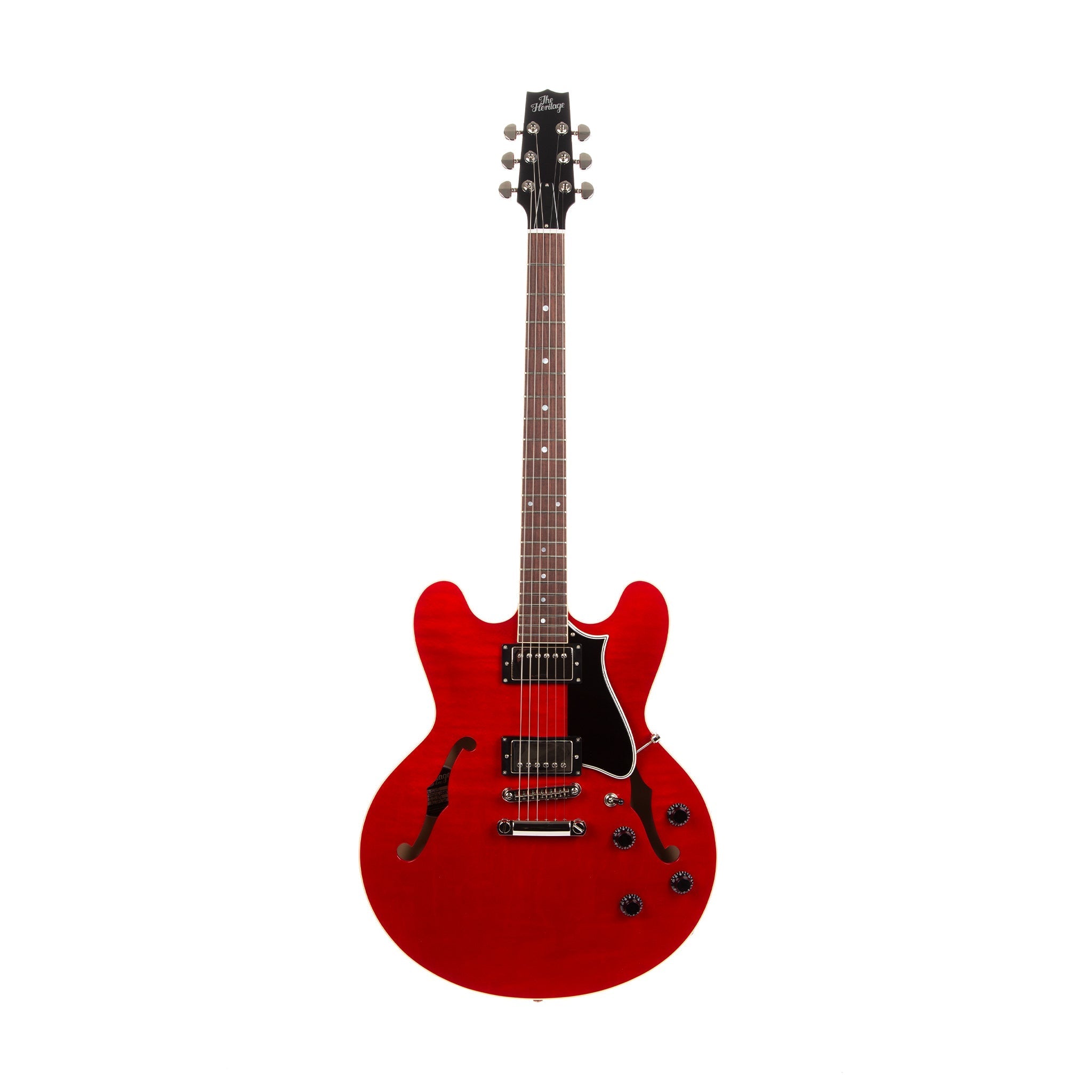 Heritage Standard H-535 Semi-Hollow Electric Guitar with Case, Trans Cherry |  HERITAGE |  ELECTRIC GUITAR |  Zoso Music
