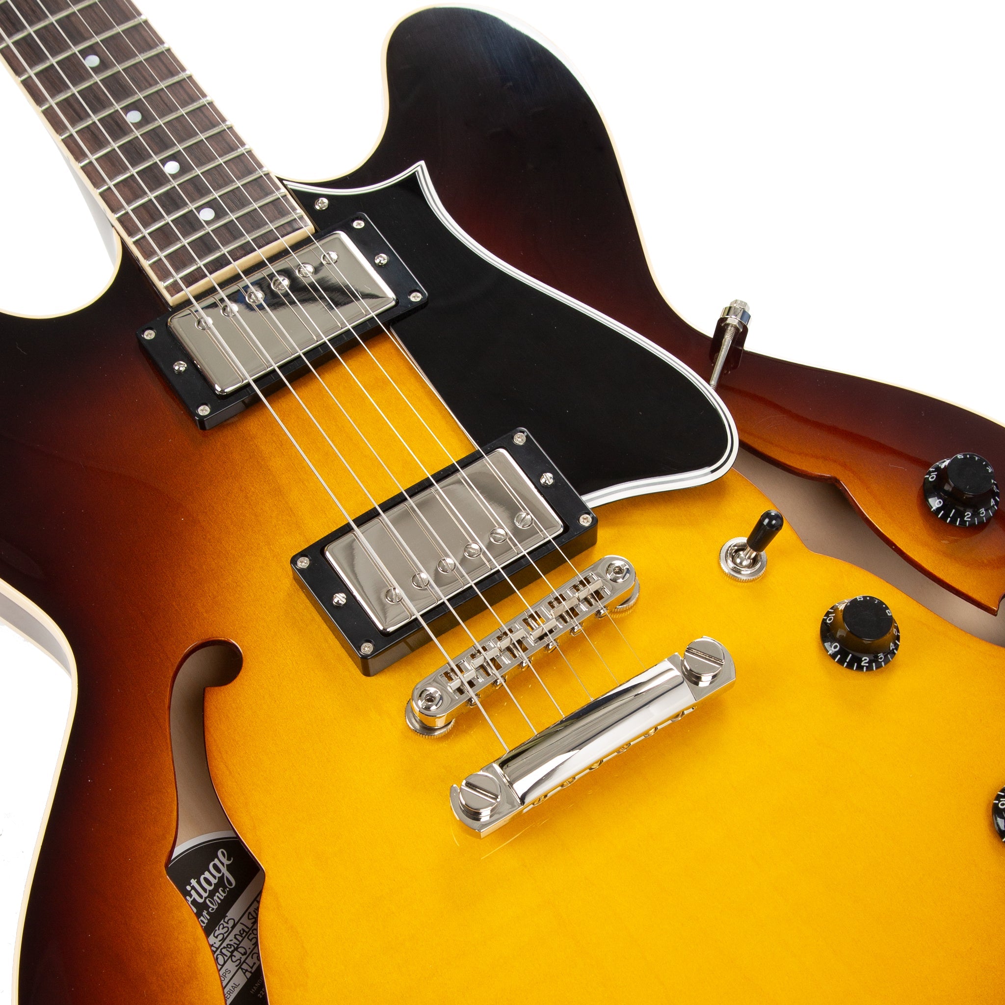 Heritage Standard H-535 Semi-Hollow Electric Guitar with Case - ZOSO MUSIC