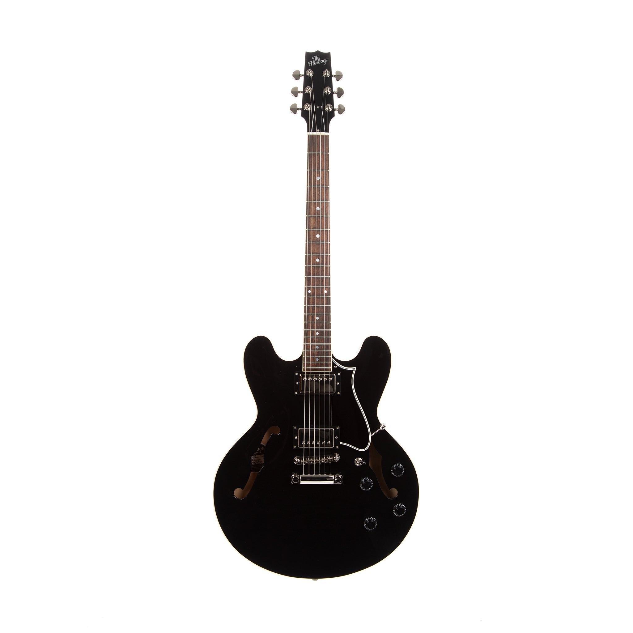 Heritage Standard H-535 Semi-Hollow Electric Guitar with Case, Ebony |  HERITAGE |  ELECTRIC GUITAR |  Zoso Music