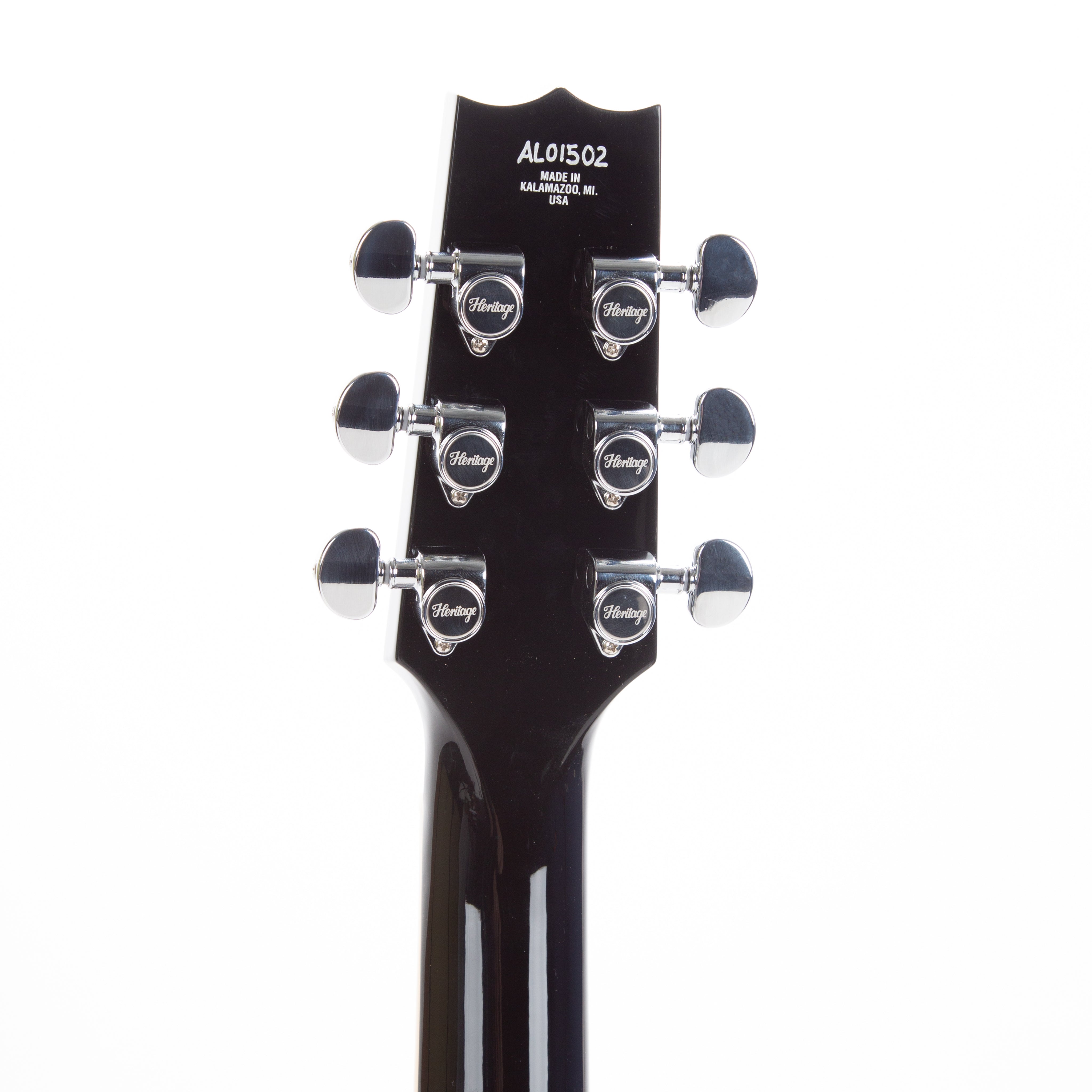 Heritage Standard H-535 Semi-Hollow Electric Guitar with Case, Ebony |  HERITAGE |  ELECTRIC GUITAR |  Zoso Music