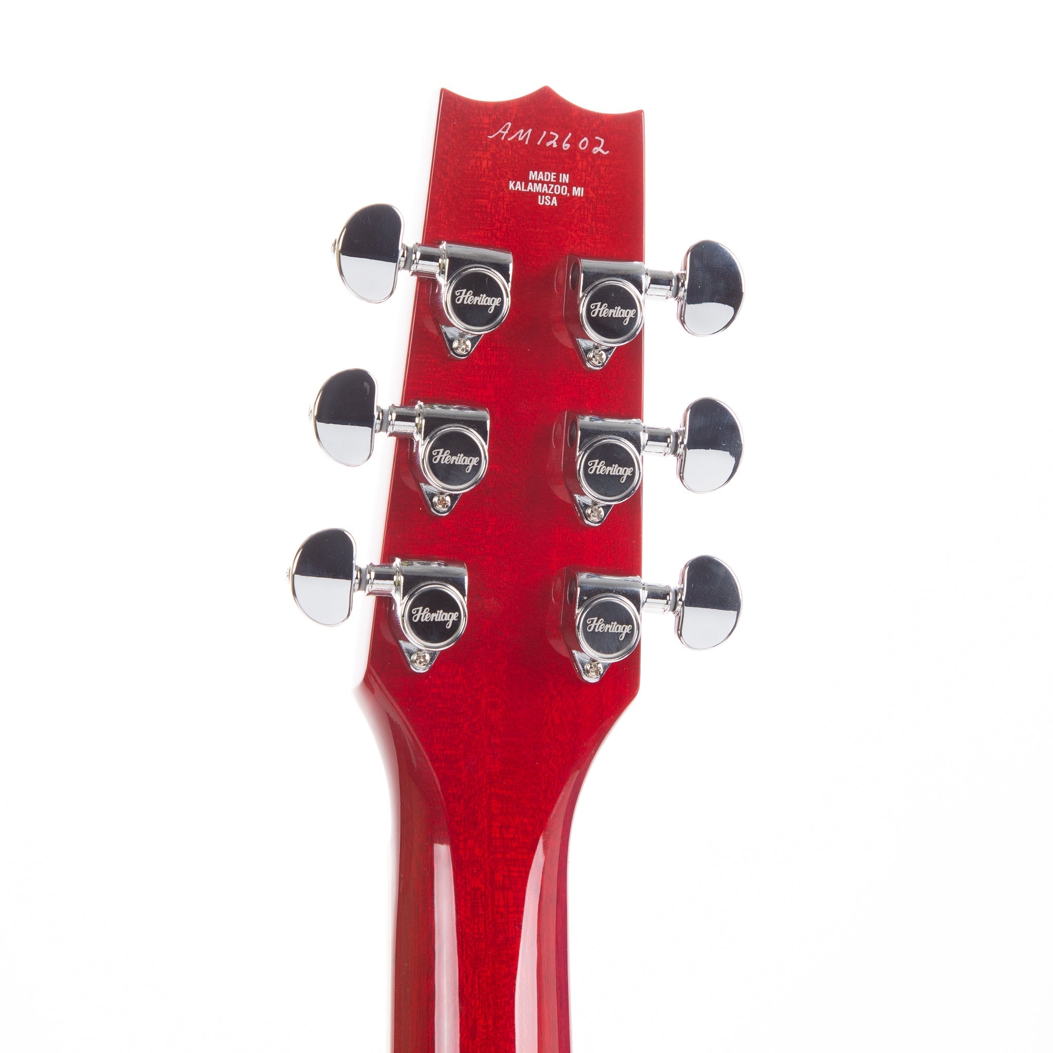 Heritage Standard H-530 Hollow Electric Guitar with Case, Trans Cherry |  HERITAGE |  ELECTRIC GUITAR |  Zoso Music