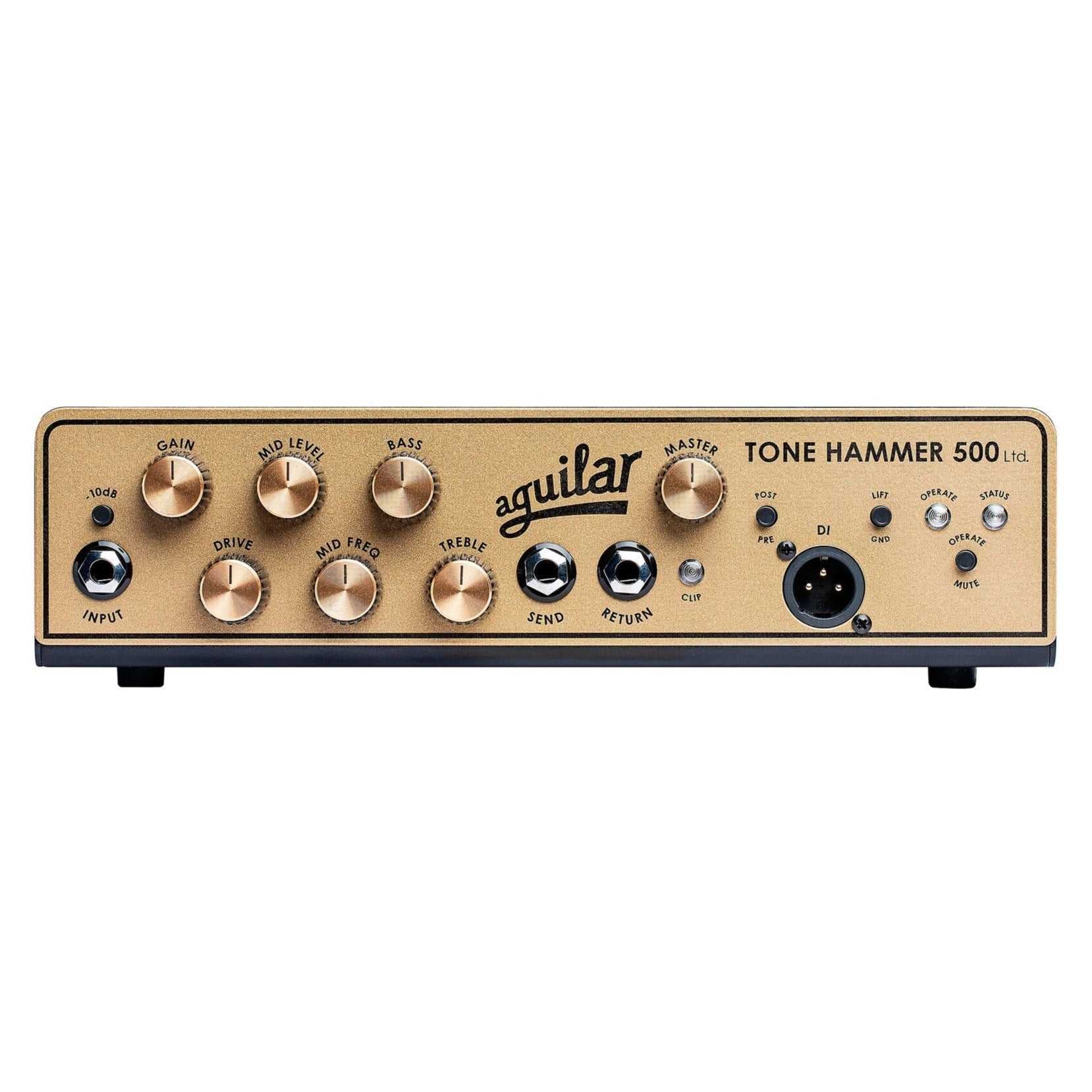Aguilar Tone Hammer 500 Super Light Bass Amplifier, Gold | Zoso Music Sdn Bhd