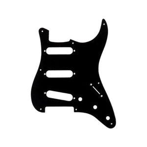 ALLPARTS PG-0550-023 Black Pickguard for Stratocaster® - 8 Hole | Zoso Music Sdn Bhd