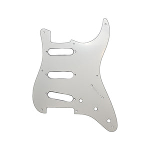 ALLPARTS PG-0550-025 8 Hole White Pickguard for Stratocaster® | Zoso Music Sdn Bhd