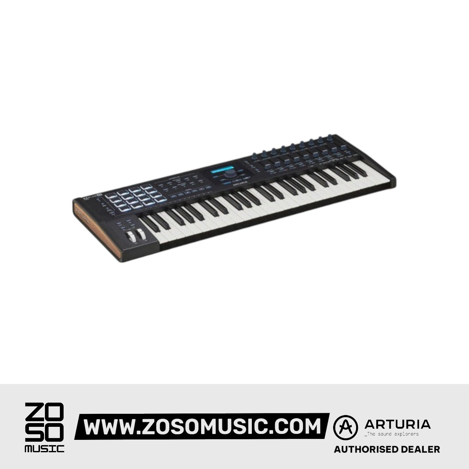 Arturia KeyLab mkII 49 Keyboard Controller - Black |  ARTURIA |  KEYBOARD-MIDI CONTROLLER |  Zoso Music