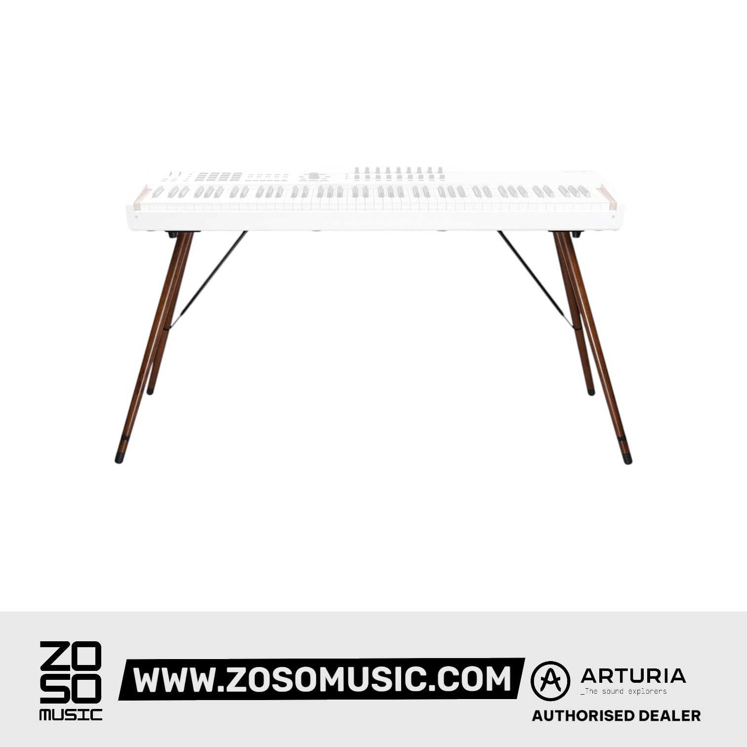 Wooden Legs for Arturia Keylab 88 Mk2 Zoso Music