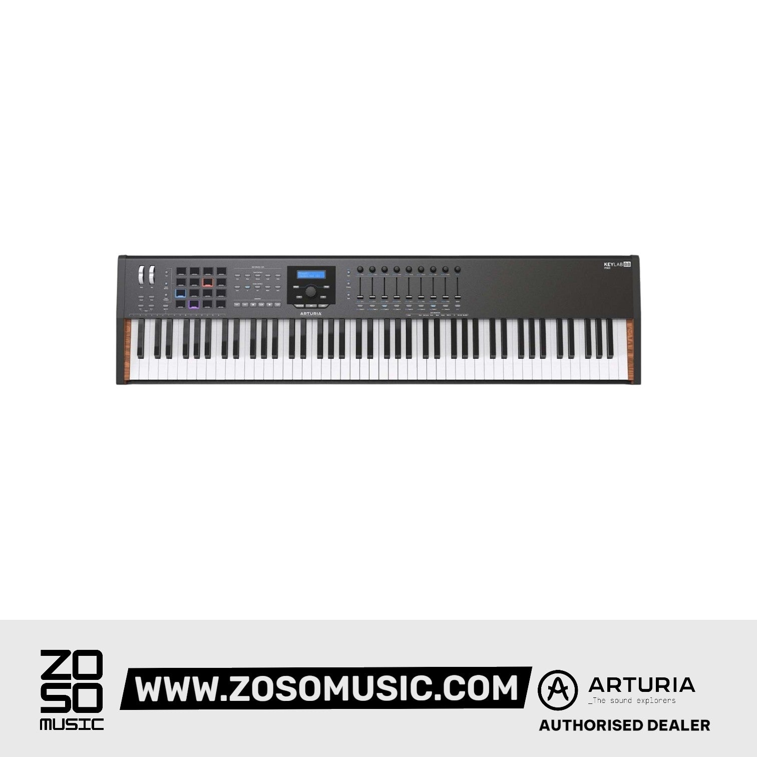 Arturia Keylab 88 - MK II Black Edition Zoso Music