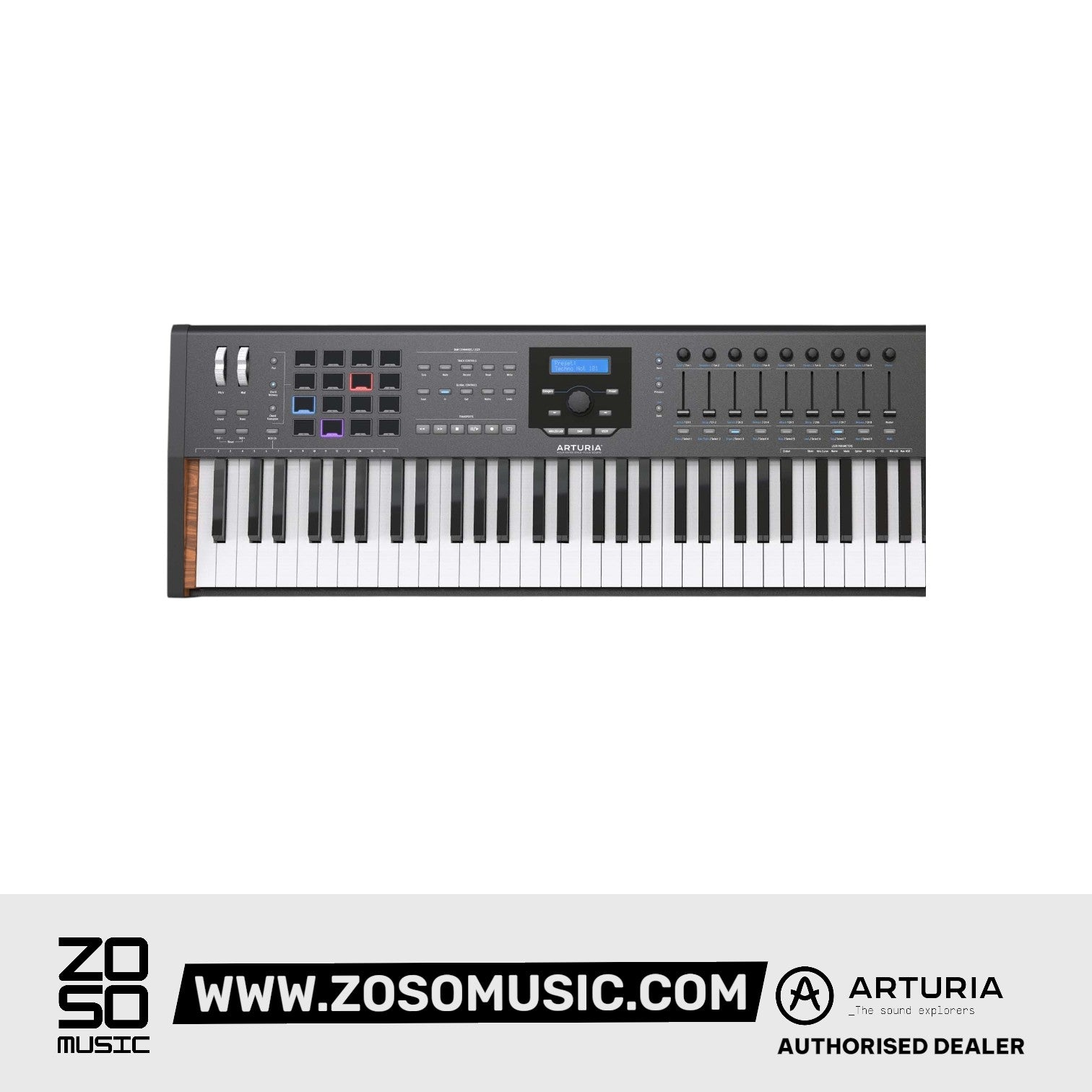 Arturia Keylab 88 - MK II Black Edition Zoso Music