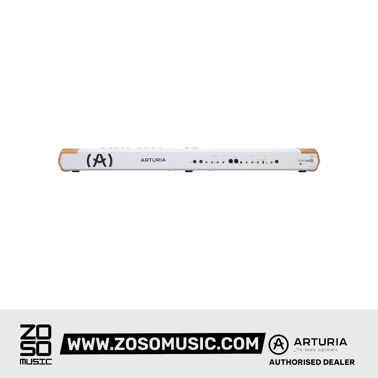 Arturia AstroLab 88 Hammer Action Stage Keyboard, White