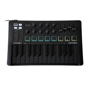 Arturia Minilab Mk3 Front View Zoso Music