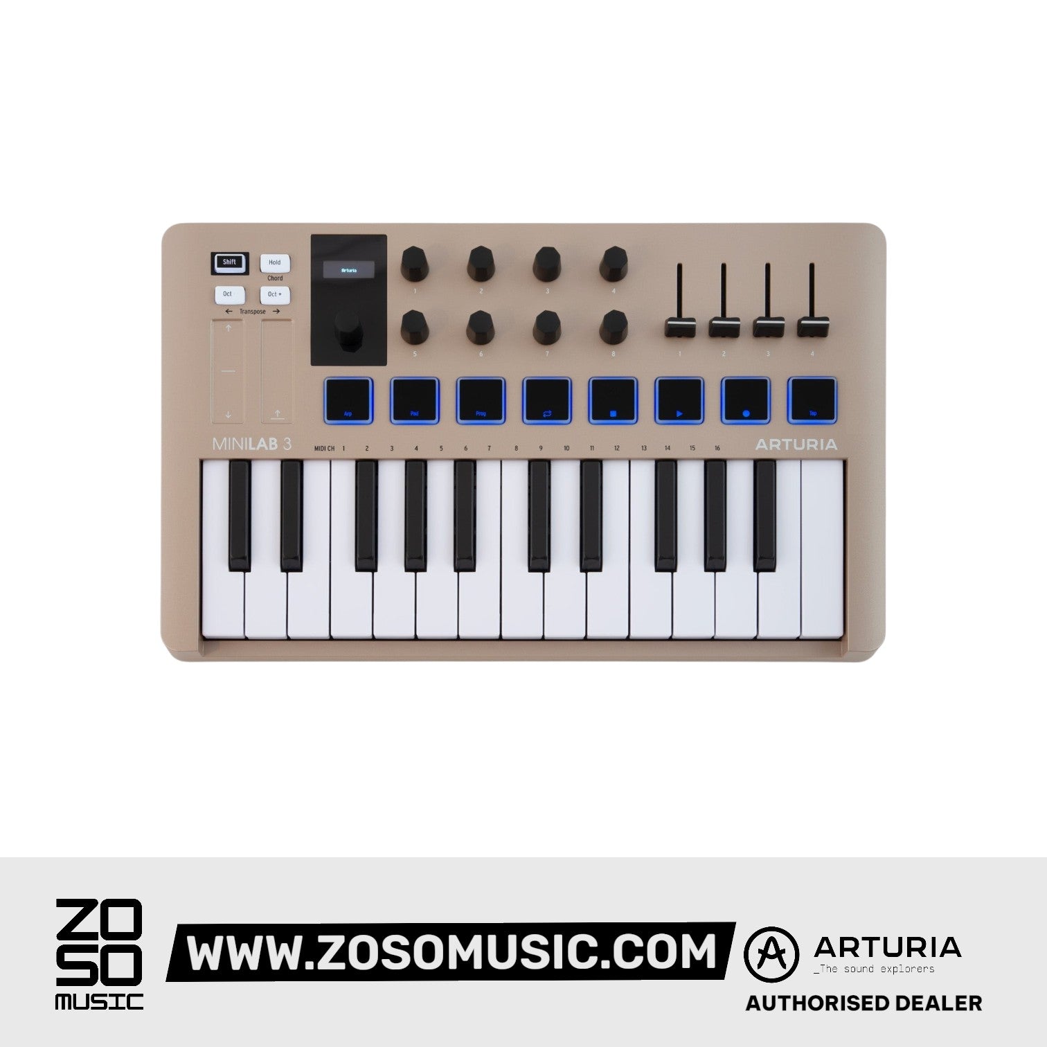 Arturia MiniLab Mk3 25 Slim-Key Controller