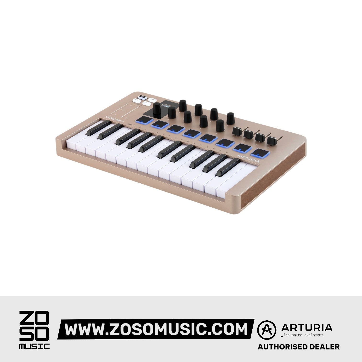Arturia MiniLab Mk3 25 Slim-Key Controller