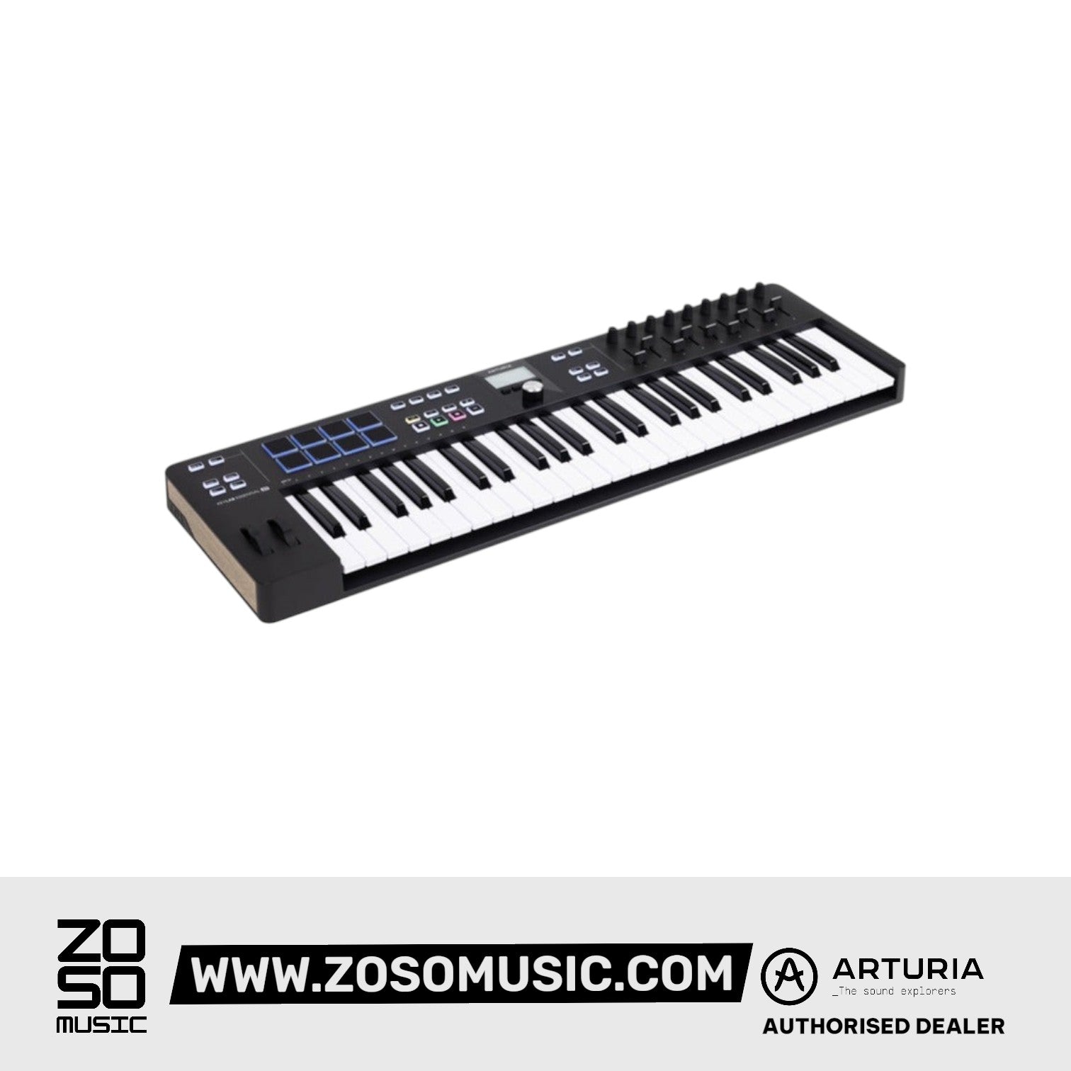 Arturia KeyLab  Side View Zoso Music