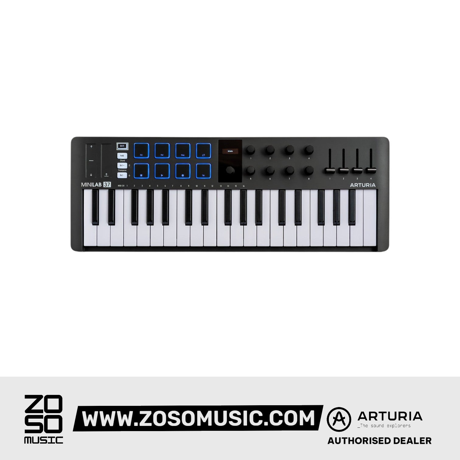 Arturia Minilab 37 Mk3 Keyboard Controller