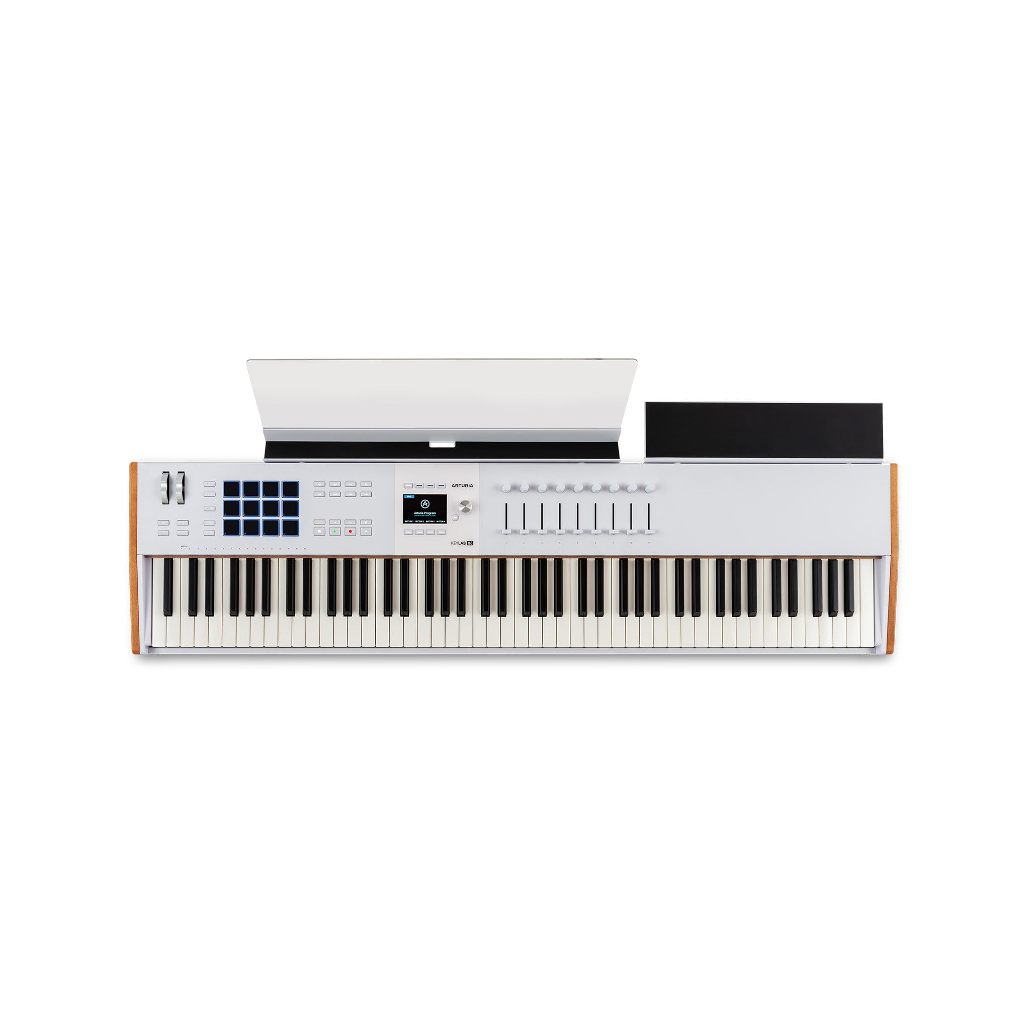 Arturia KeyLab 88 Mk3 88-Key Weighted Keyboard Controller, White | Zoso Music Sdn Bhd