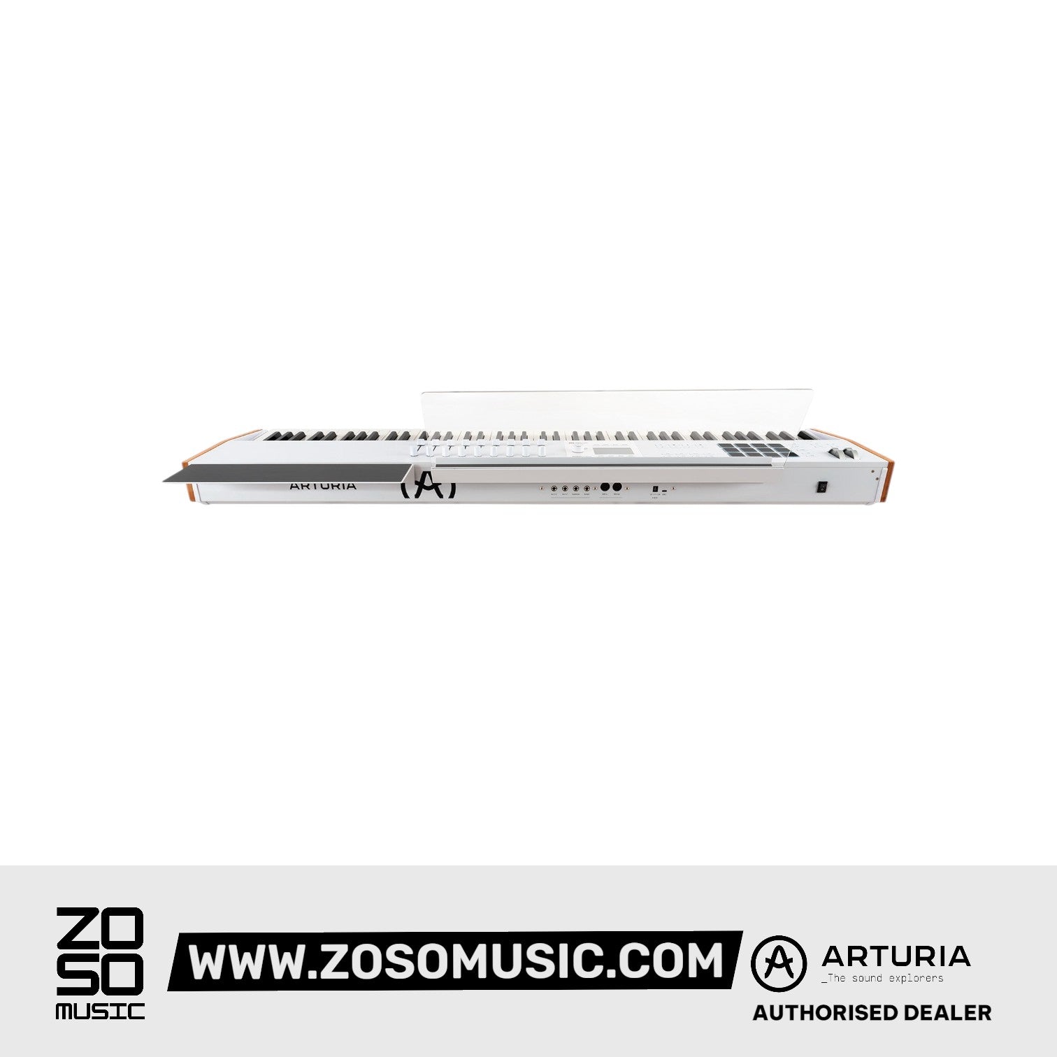 Arturia KeyLab 88 Mk3 88-Key Weighted Keyboard Controller, White |  ARTURIA |  KEYBOARD-MIDI CONTROLLER |  Zoso Music