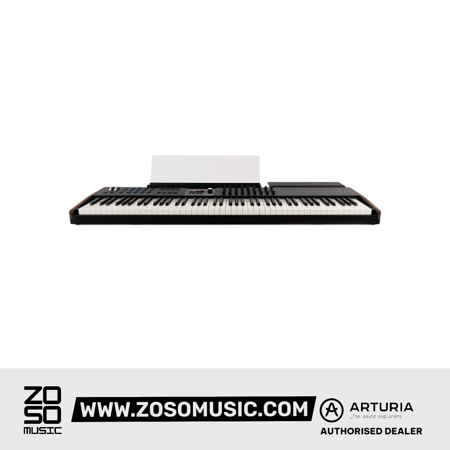 Arturia KeyLab 88 Mk3 88-Key Weighted Keyboard Controller, Black |  ARTURIA |  KEYBOARD-MIDI CONTROLLER |  Zoso Music
