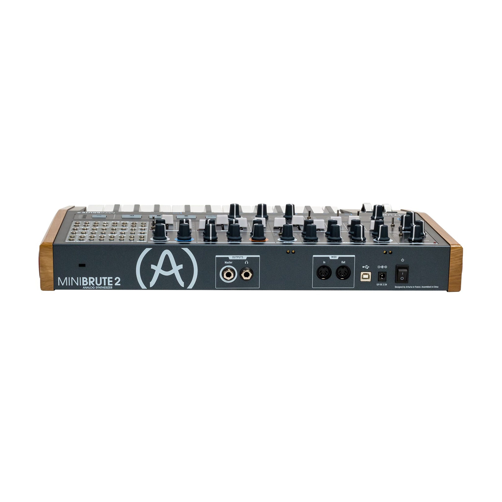 Arturia MiniBrute 2 Semi-modular Analog Synthesizer Zoso Music