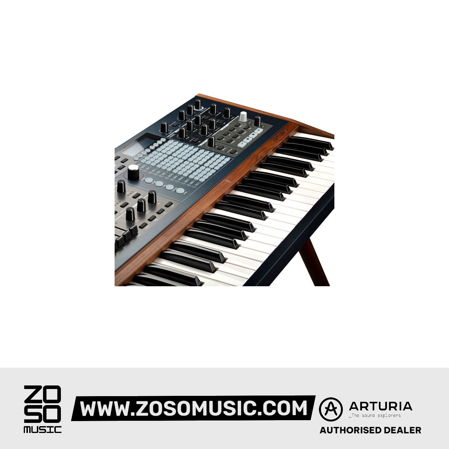 Arturia PolyBrute 6-Voice Polyphonic Morphing Analog Synthesizer Zoso Music
