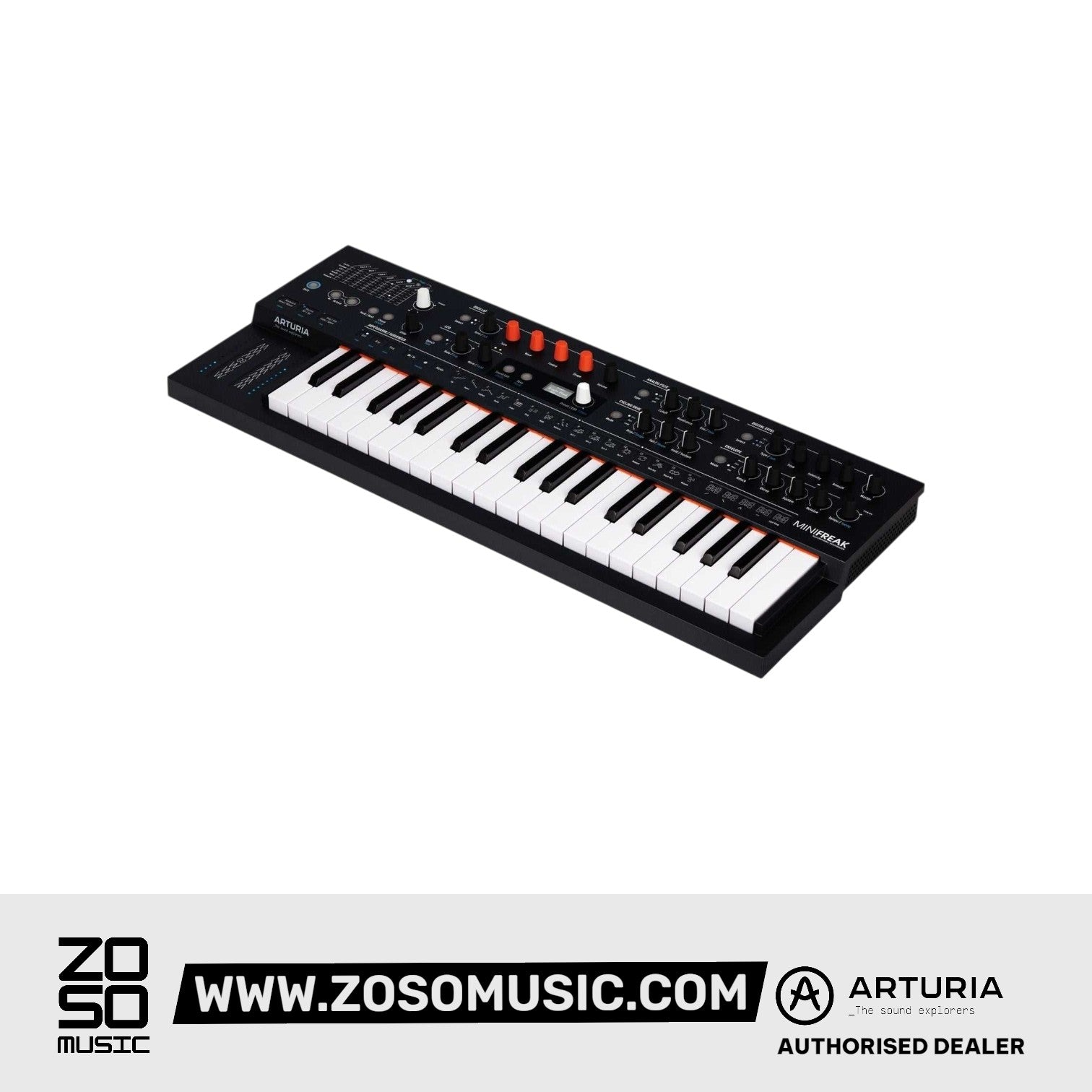 Arturia MiniFreak 37-key Hybrid Synthesizer Zoso Music
