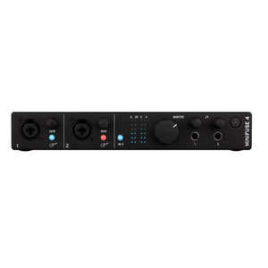 Arturia MiniFuse 4 USB-C Audio Interface - Black Zoso Music