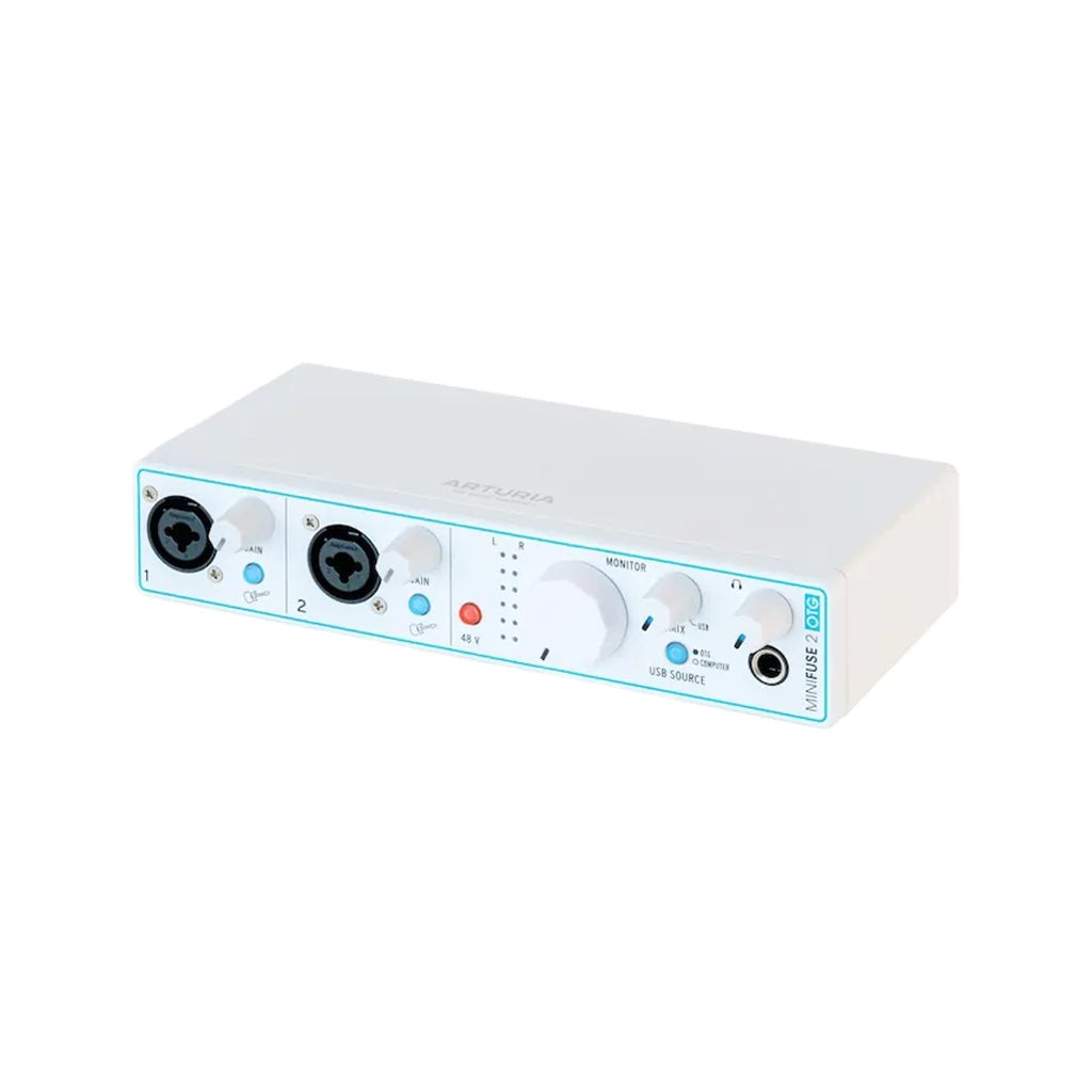 Arturia MiniFuse 2 OTG, White