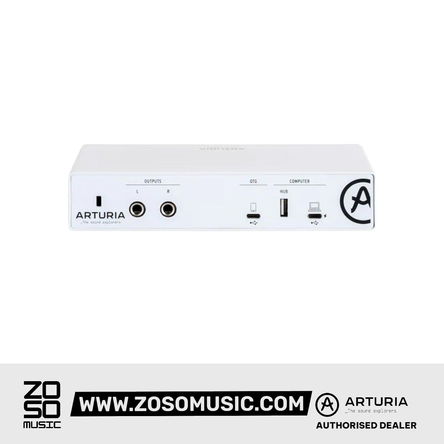 Arturia MiniFuse 2 OTG, White