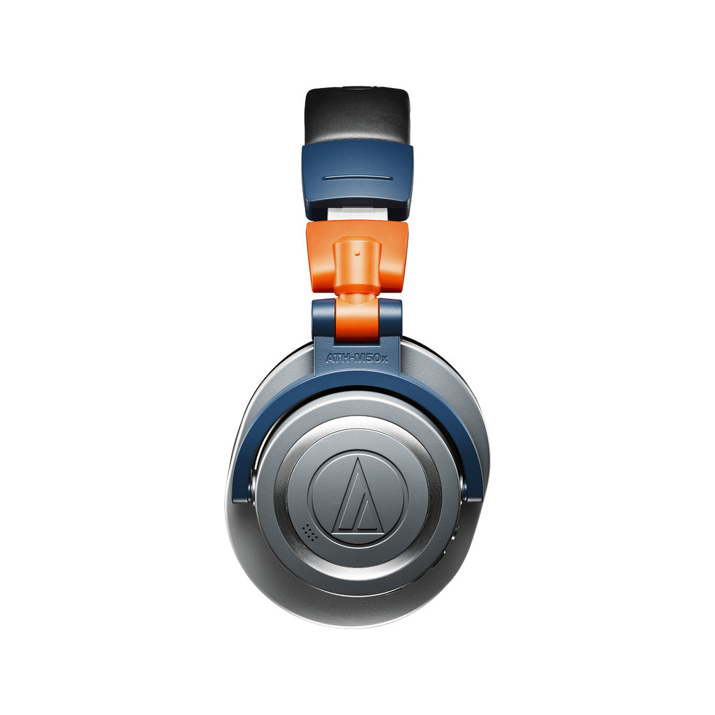 Audio-Technica ATH-M50xBT2LAB Wireless/Wired Monitor Headphones Blue Orange Limited Edition |  AUDIO TECHNICA |  HEADPHONE |  Zoso Music