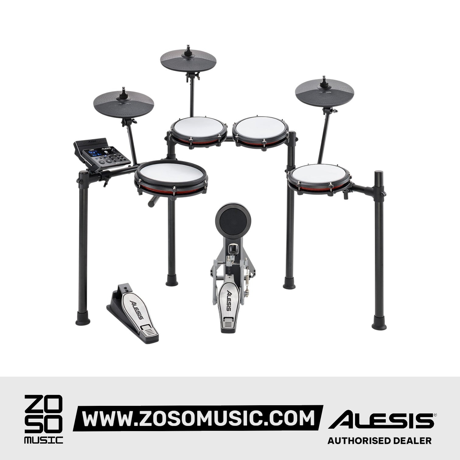 Alesis Nitro Max Electronic Drum Kit |  ALESIS |  DRUM-ELECTRONIC |  Zoso Music