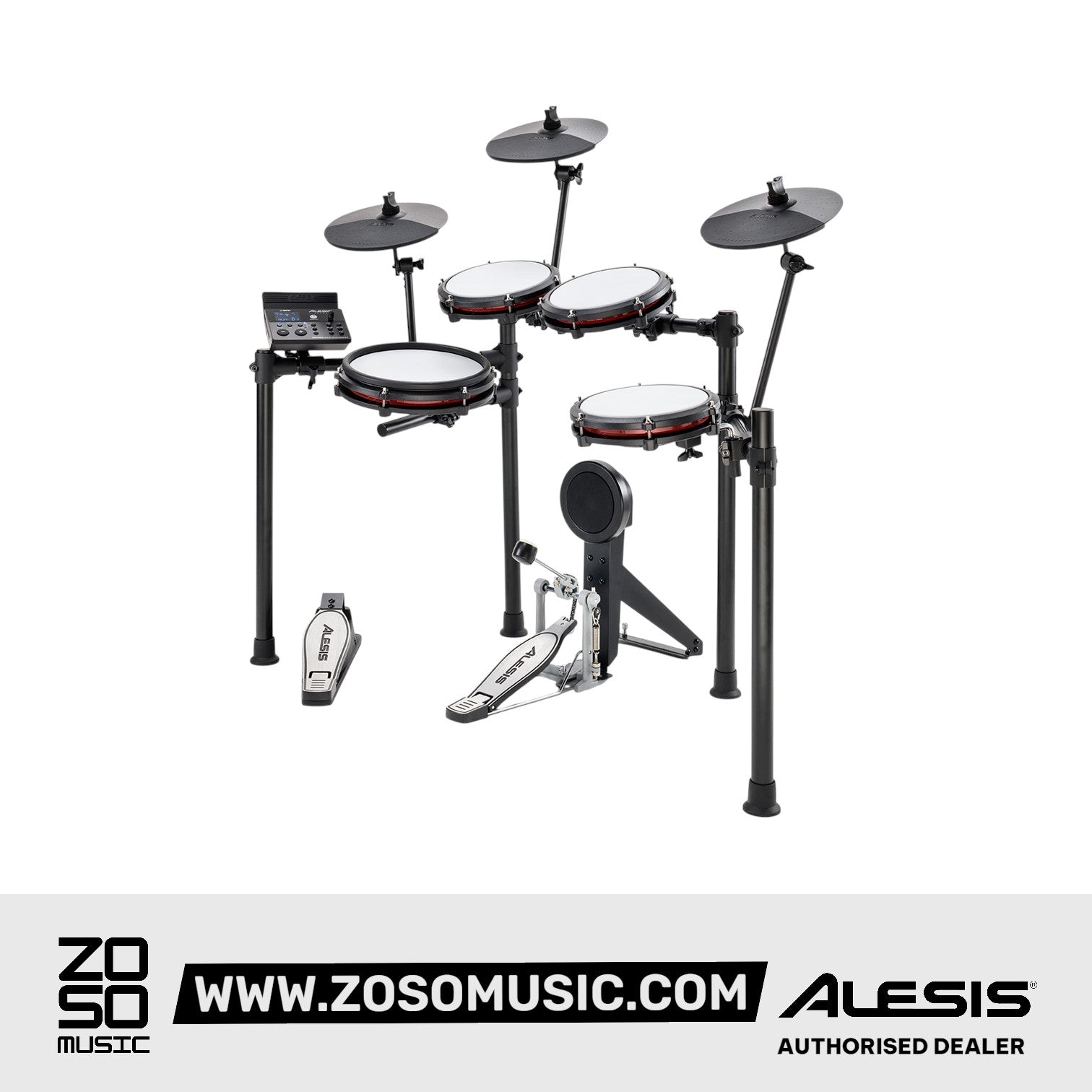 Alesis Nitro Max Electronic Drum Kit |  ALESIS |  DRUM-ELECTRONIC |  Zoso Music