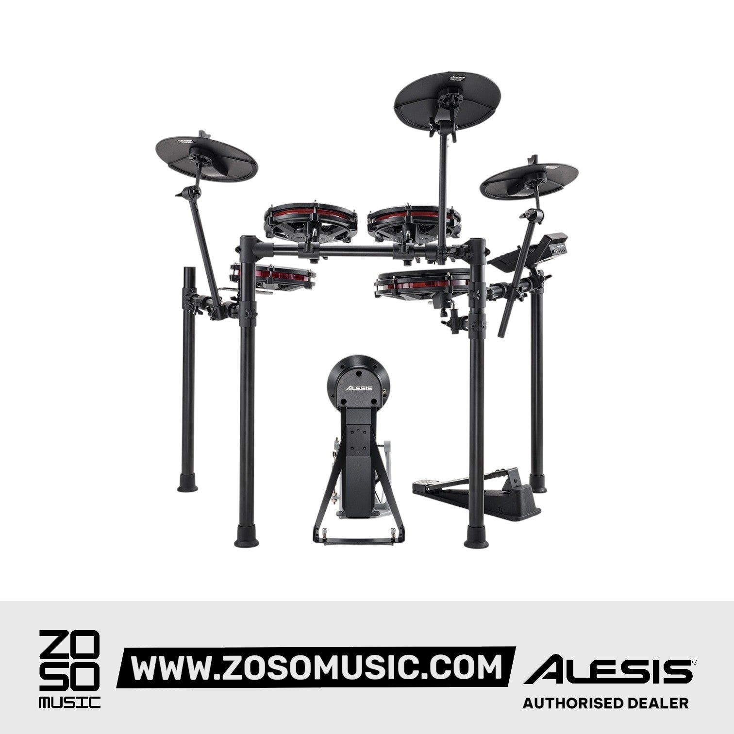 Alesis Nitro Max Electronic Drum Kit |  ALESIS |  DRUM-ELECTRONIC |  Zoso Music