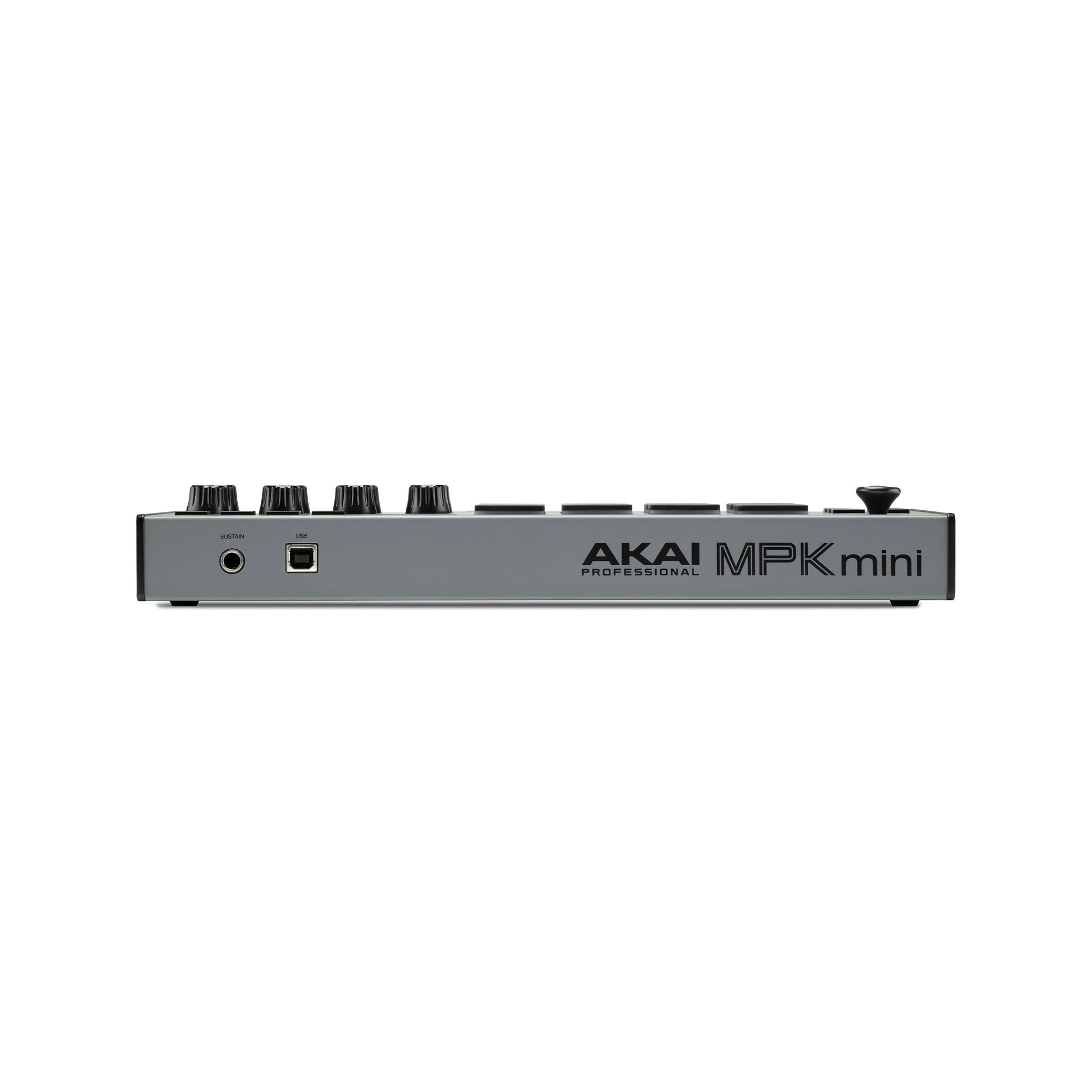 Akai MPK Mini Mk3 Compact Keyboard Controller, Grey Zoso Music