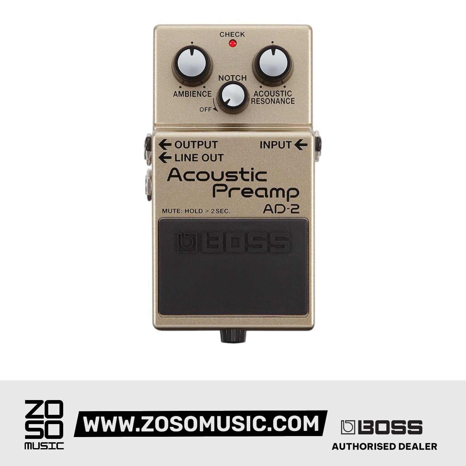 Boss AD-2 - Zoso Music