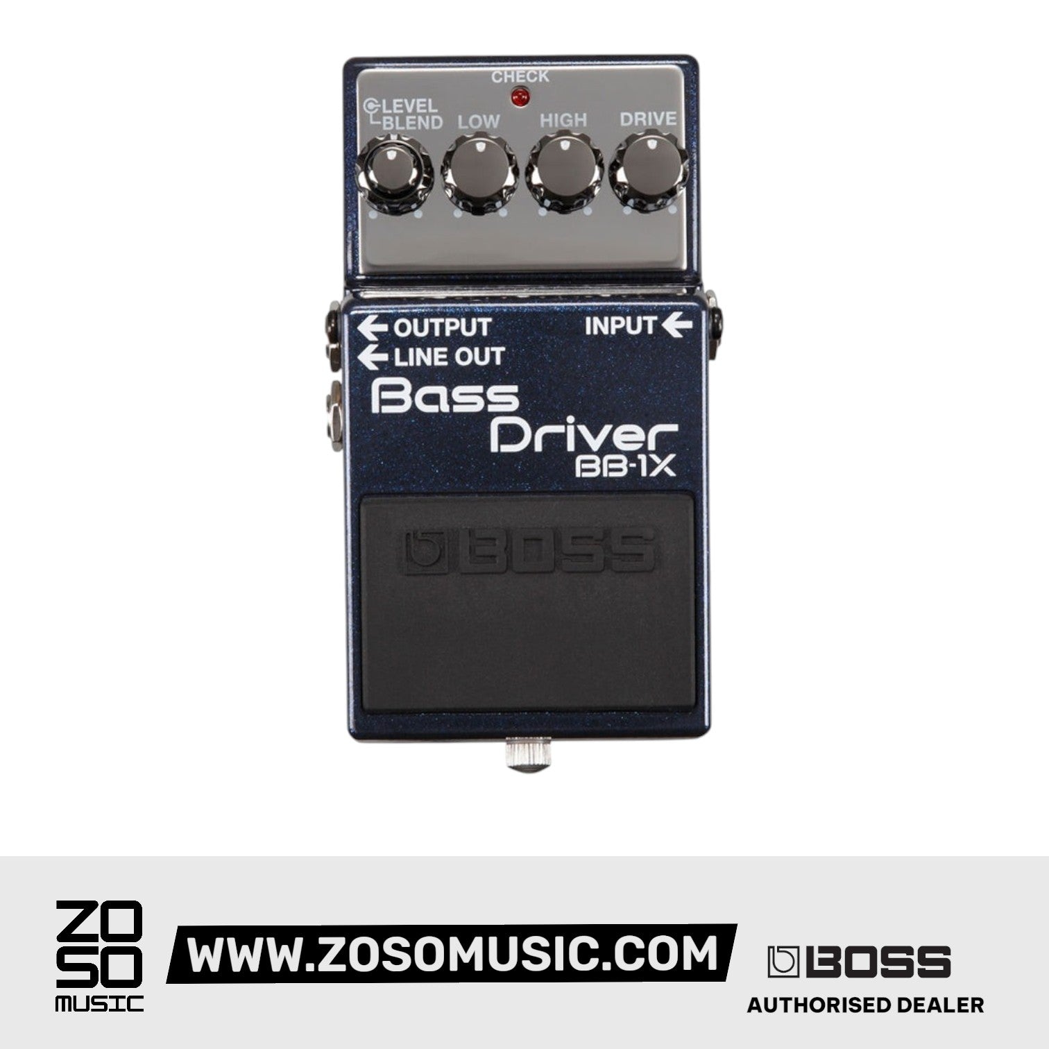 Boss BB-1X Bass Driver - Zoso Music