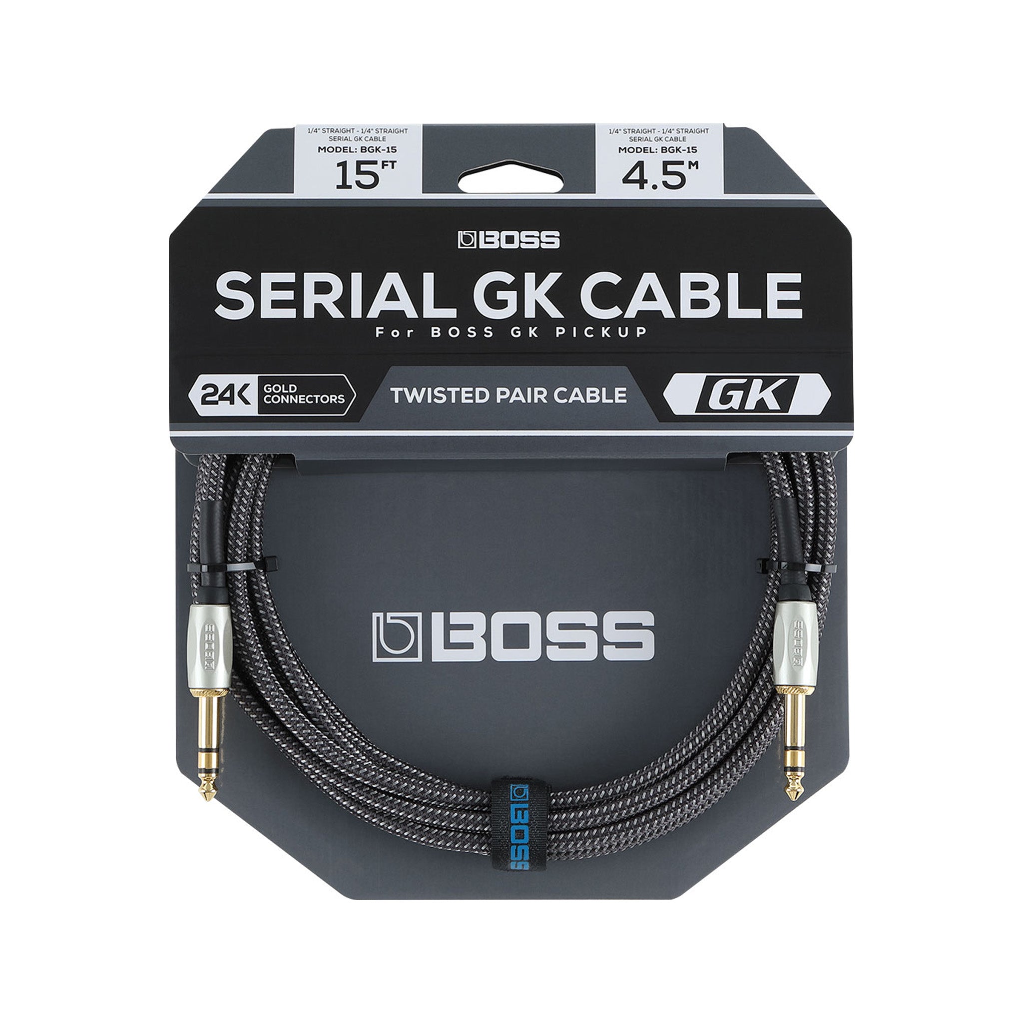 Boss BGK-15 Serial GK Cable | Zoso Music Sdn Bhd 
