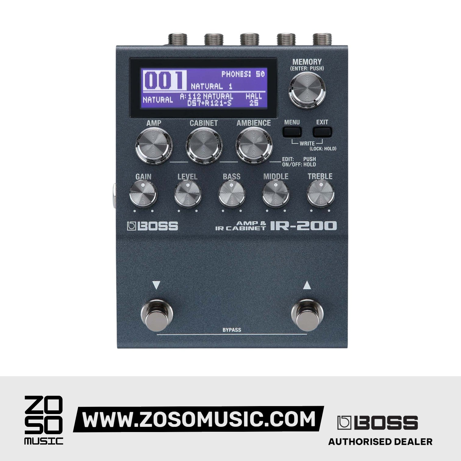 Boss IR-200 - Zoso Music