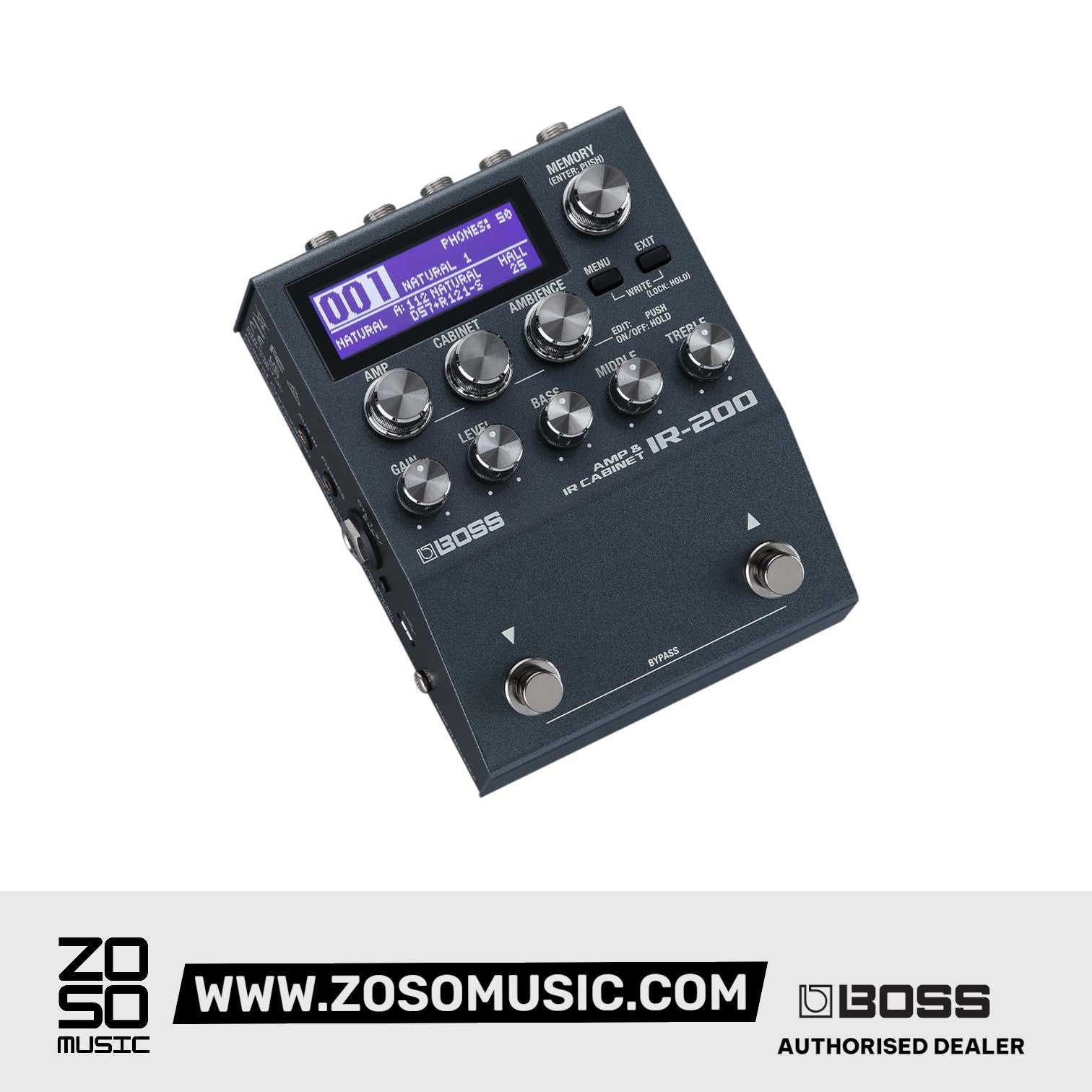 Boss IR-200 - Zoso Music
