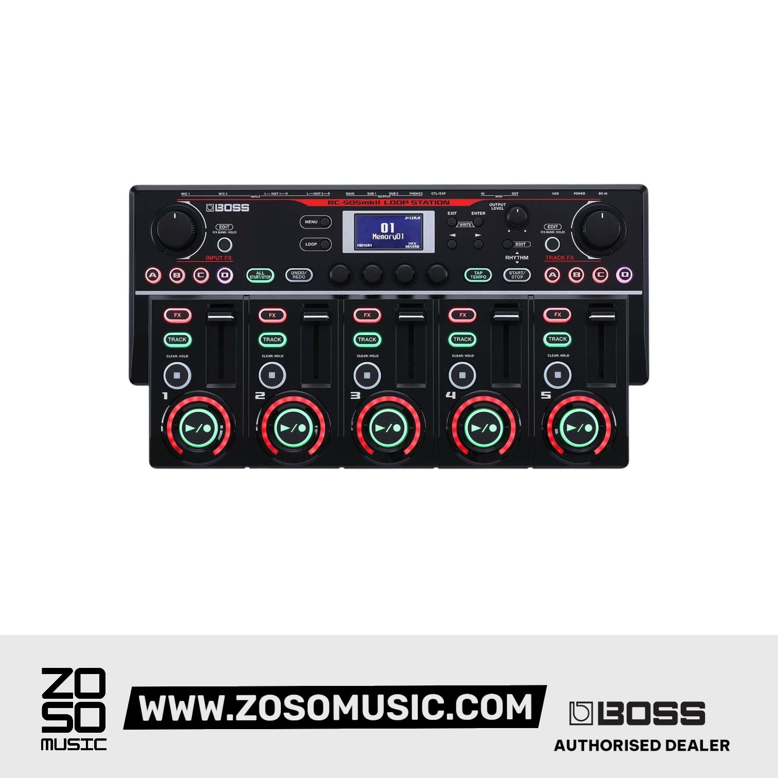Boss RC-505 Mk 2 - Zoso Music