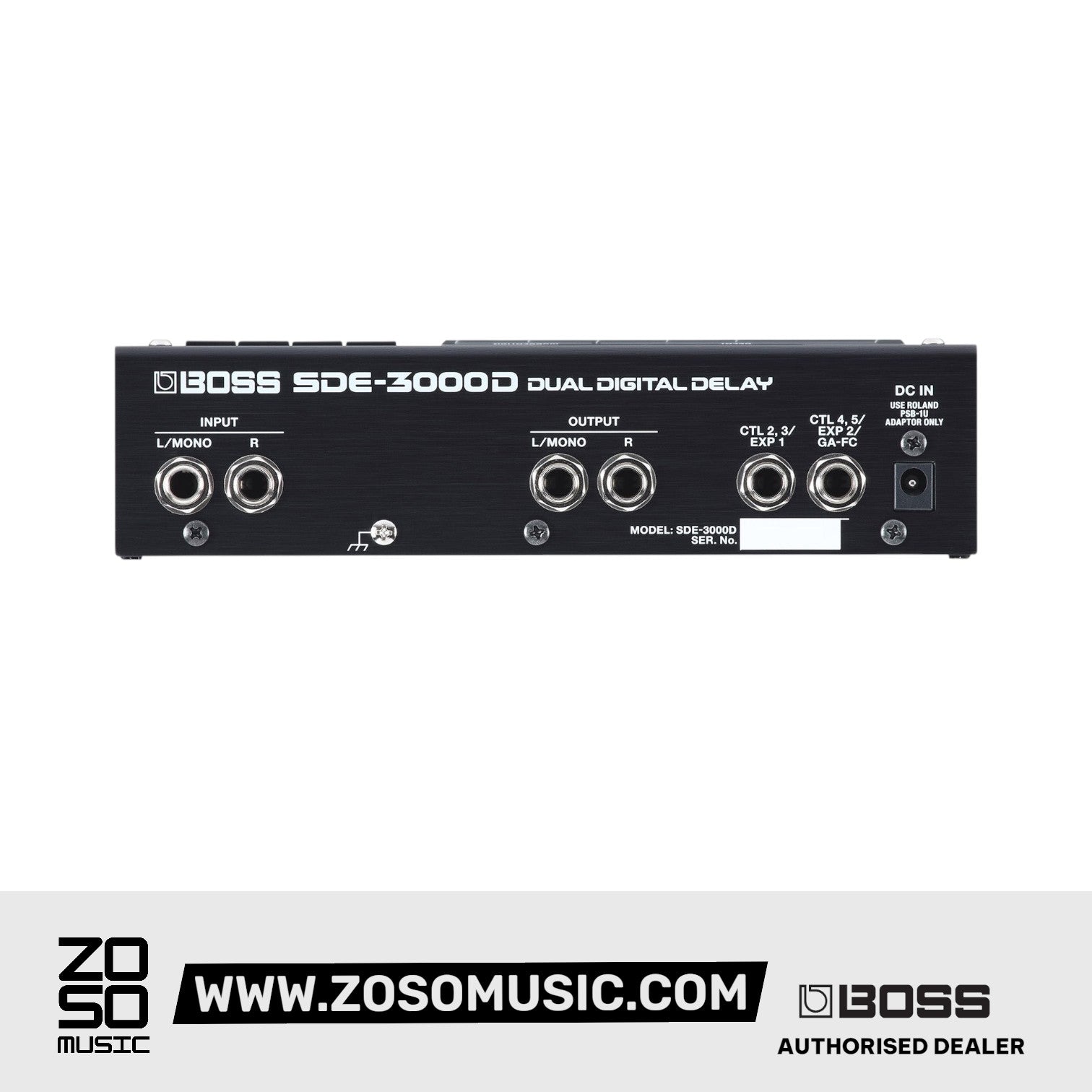 Boss SDE-3000D Dual Digital Delay Pedal |  BOSS |  SUSTAIN PEDALS |  Zoso Music