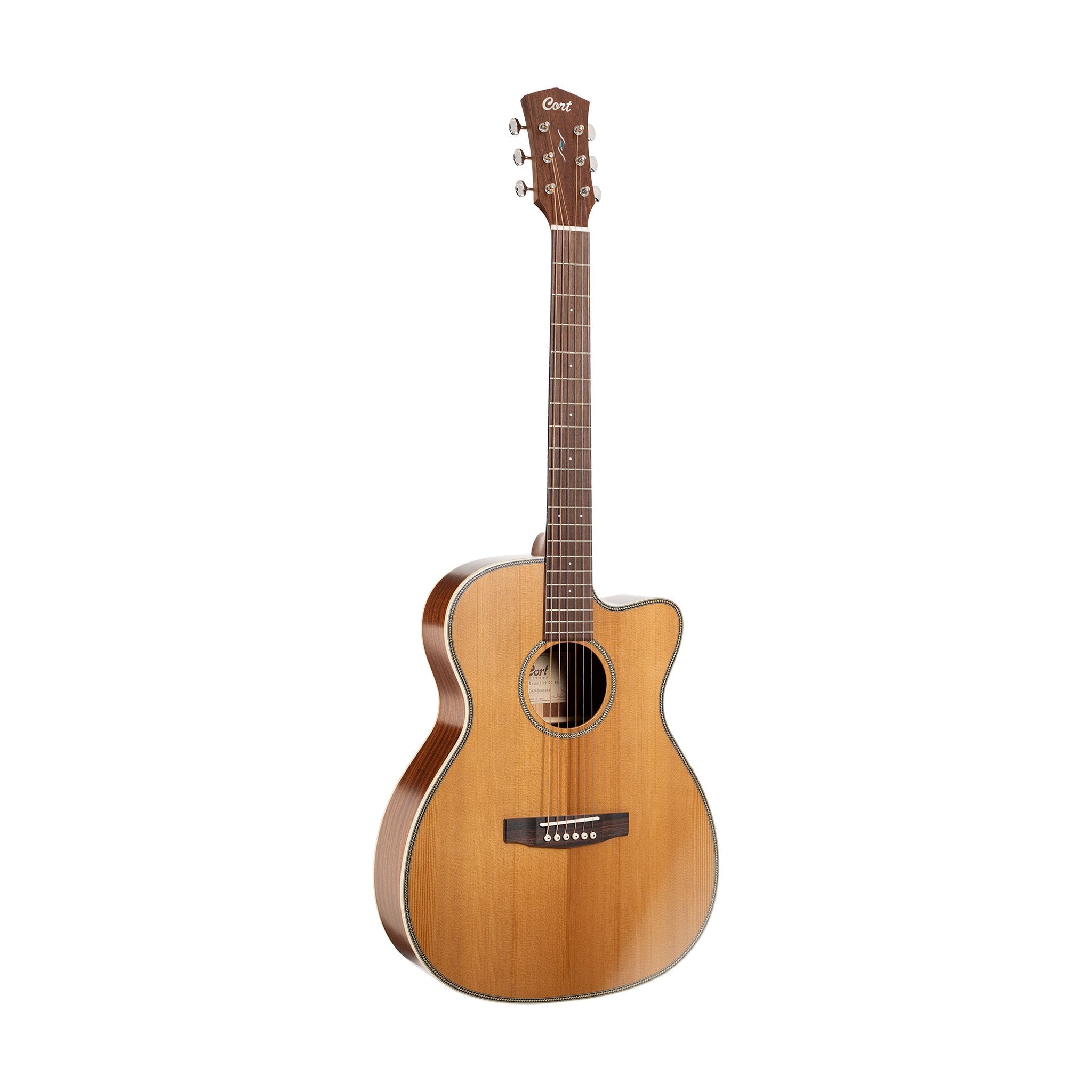 Cort Essence-OC4 NSG Acoustic-Electric Guitar (Natural Semi Gloss) |  CORT |  ACOUSTIC GUITAR |  Zoso Music