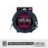 Zoso Music Ernie Ball braided instrument cable with straight to angle plugs in blue and black