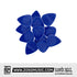 Ernie Ball P09136 0.72mm Nylon Medium Guitar Picks, Pack of 12, Dark Blue