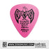 Ernie Ball Everlast Delrin .60mm Guitar Picks, Pink, 12-Pack