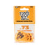 Ernie Ball Everlast Delrin .73mm Guitar Picks, Orange, 12-Pack