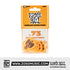 Ernie Ball Everlast Delrin .73mm Guitar Picks, Orange, 12-Pack