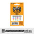 Ernie Ball Everlast Delrin .73mm Guitar Picks, Orange, 12-Pack