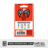 Ernie Ball Everlast Delrin 1.14mm Guitar Picks, Red, 12-Pack