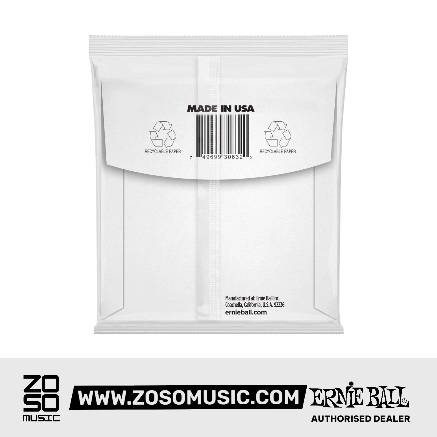 Ernie Ball .032 Cobalt Wound Electric Bass Single String |  ERNIE BALL |  STRINGS-BASS GUITAR |  Zoso Music