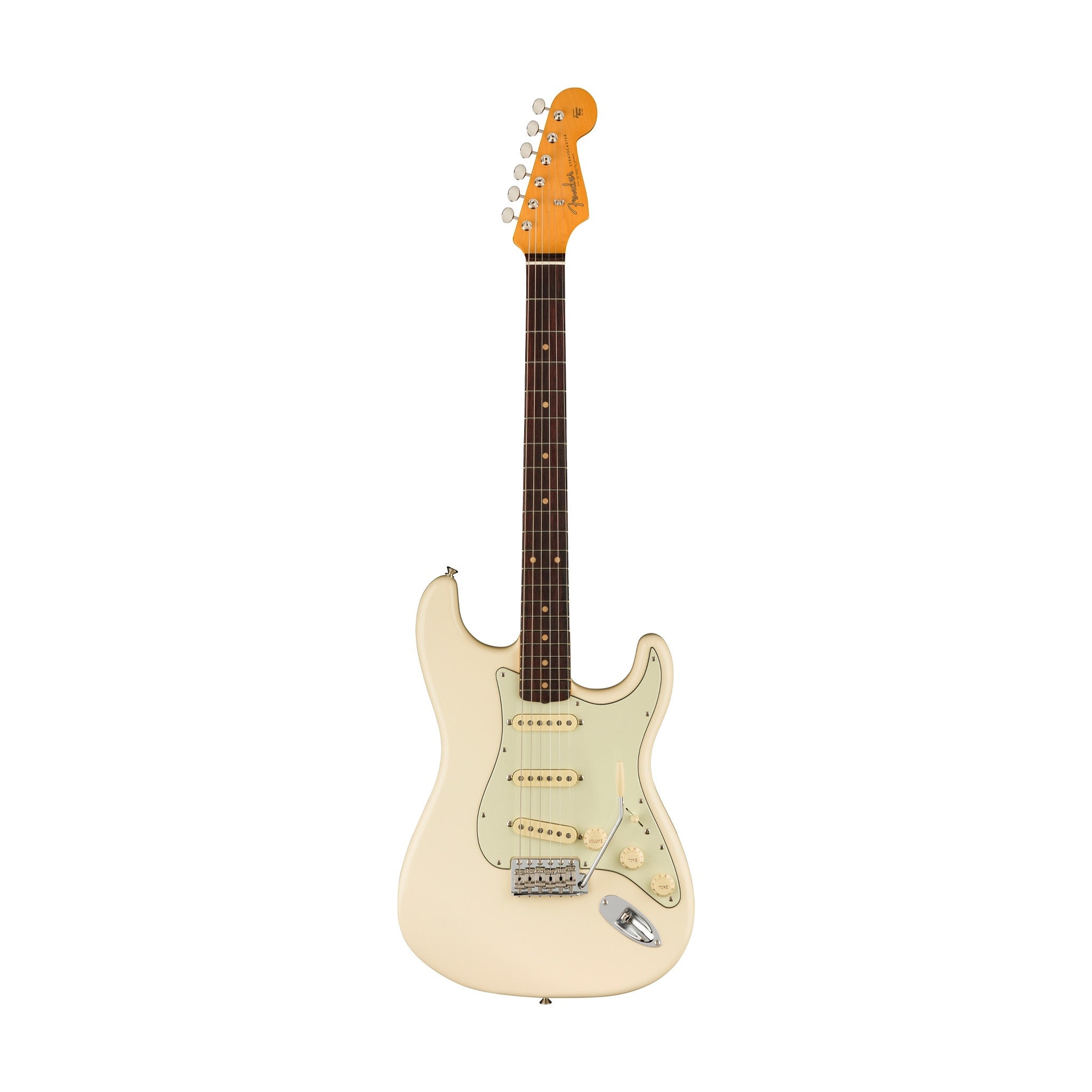 Fender American Vintage II 61 Stratocaster Electric Guitar, RW FB, Olympic White |  FENDER |  ELECTRIC GUITAR |  Zoso Music